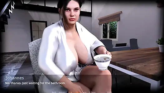 Gizli ateşim #1 - Eden Johannes'e sakso çekti .... Johannes striptiz kulübüne gitti ... Johannes, Eden'i arabada sikiyor