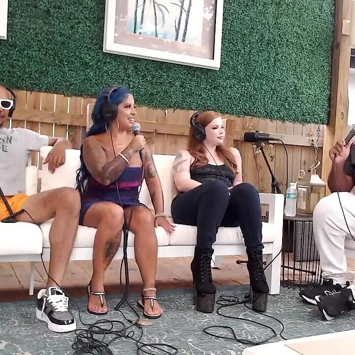 Canlı yayın yetişkin İspanyol barbie, dwayne foxx, mrflourish podcast asherclantv ile sadece sohbet ediyor