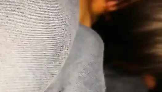 Dışarıda yarağımı emiyor