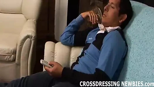 Beni tam bir korkak sürtüğe dönüşürken izle