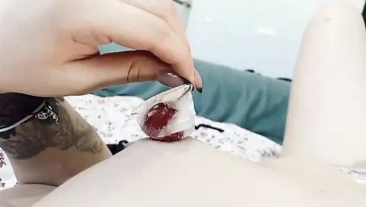 Cherry vücudumun her yerinde