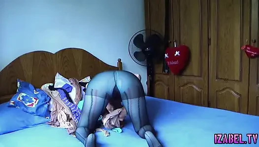 Ateşli çok katmanlı bir sikiş