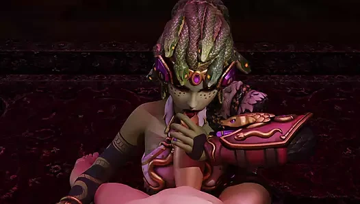 DUL KADıN BÜYÜK YARAĞıNı EMIYOR! (frakkör)