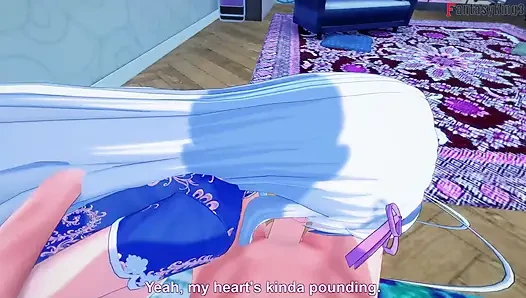 Rossweisse beni seks yapmak için evine davet ediyor - dxd ntr madness series