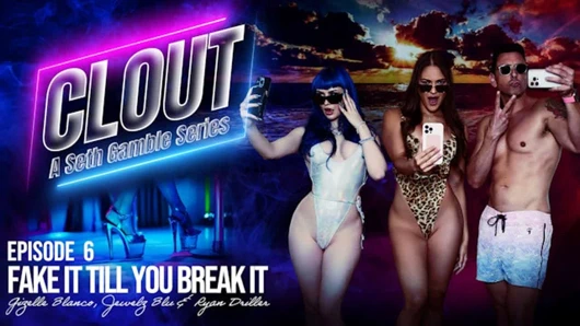 Jewelz blu ve giselle blanco'nun skandal yaratmak için ateşli seks kaseti