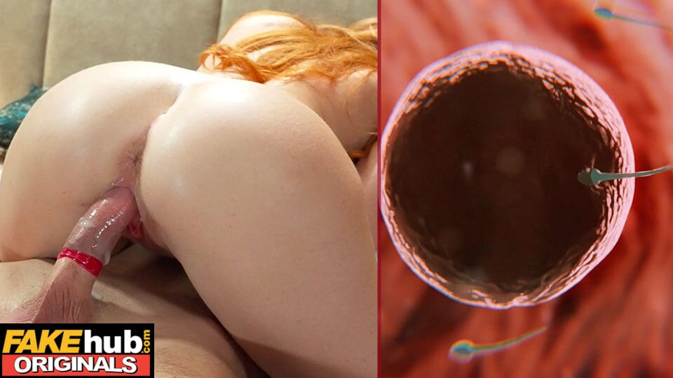 Fakehub kızıl saçlı orta yaşlı seksi kadın onu o kadar sert boşaltıyor ki prezervatif patlıyor ve onu dölle hamile bırakıyor