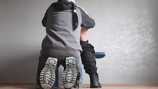 Sınavı geçtiğim için öğretmenimin götünü yalıyorum