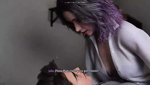 Seksi kız bana amını veriyor! Ateşli oyun, taze kadınlar