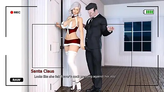 Laura Noel 2025: Aldatılan Noel Baba Noel arifesinde aldatan karısının cinsel ilişkilerini izliyor - bölüm 2