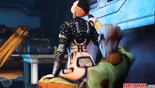 Yaramaz asi jack hoşlanır sert seks ve oral seks