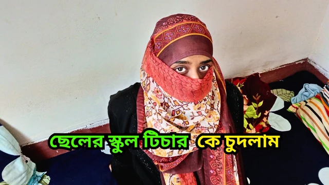 I had a hardcore sex with my student's father. His father's cock didn't fit in my tight pussy.