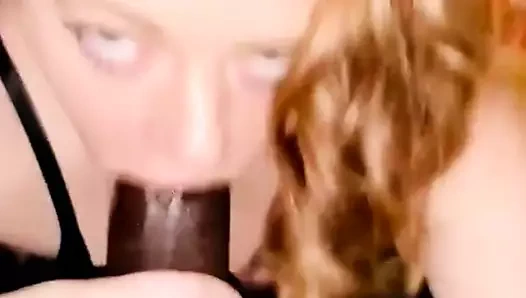 Sıcak sarışın emme bbc