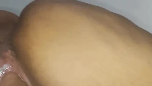 Vanessinha Got All Honeyed with Cum After Sitting on Top of Me on the Couch