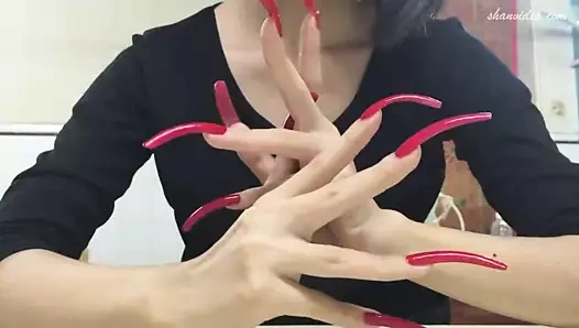 Moood zhang uzun tırnaklar