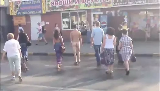 Str8 çıplak üzerinde sokak