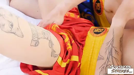 Southernstrokes evan novak ve roman capellini eyersiz sert