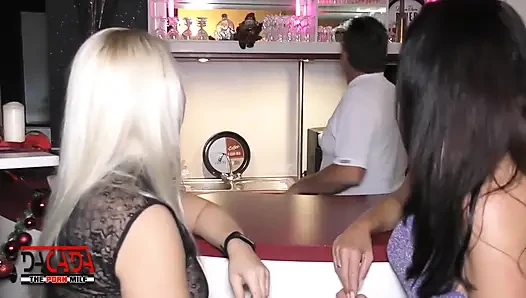 Barda lezbiyen eğlencesi