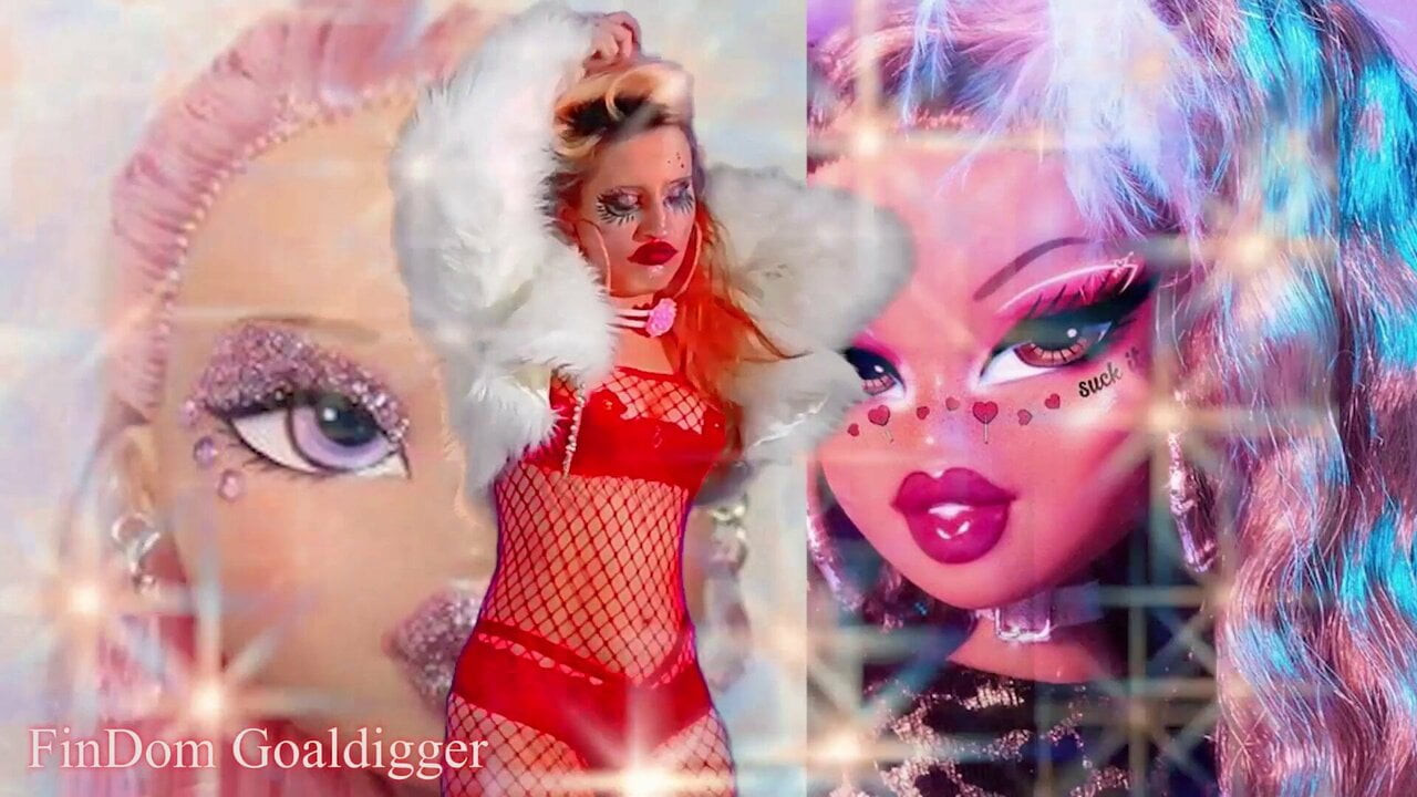 Brarie bratz dall aşırı tahrikli adam