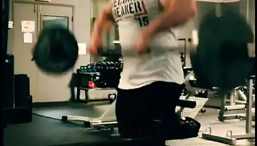 Büyük tatlı kristy kasları!