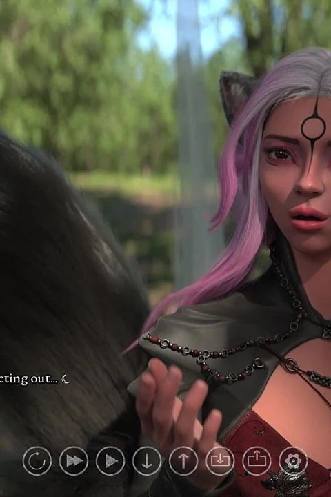 Yedi realms 65 - atlas elle muameleden sonra kagome'i arkadan sikiyor