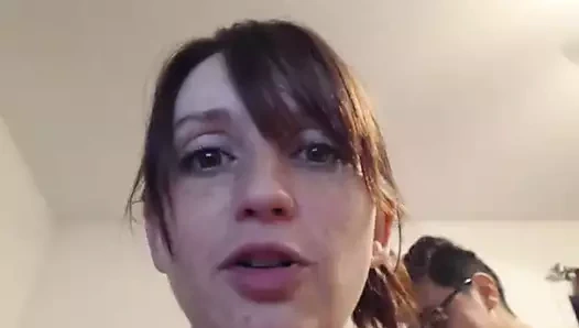 Güzel büyük memeli süper sevimli yüz lanet ve emme #2