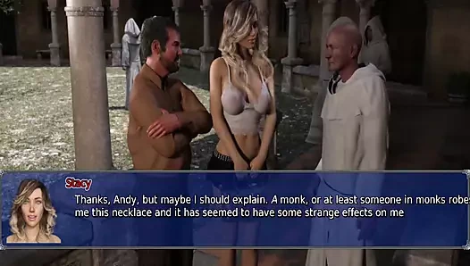 Ofis karısı #22 - stacy zack ile alay etti ve daha sonra simon stacy'nin kedisiyle oynadı