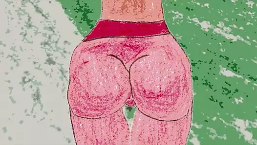 Birini ovmak için eve koşarken abanoz milf jonson'un koca kıçını sallamasını izle