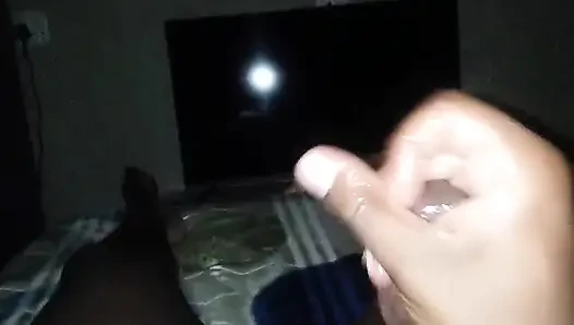 Afrikalı büyük zenci boşalıyor