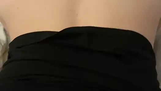 Dildo ağzına öğürterek boşalma