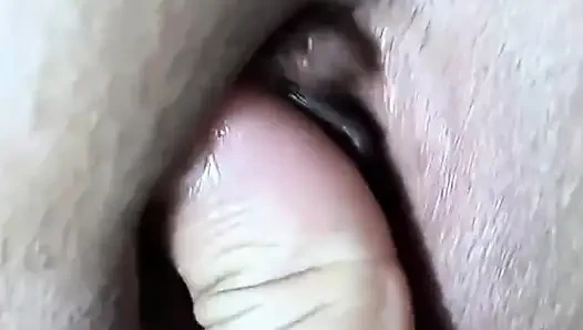 Penisimi amına sokmadan önce Suudi karımın amıyla oynadım