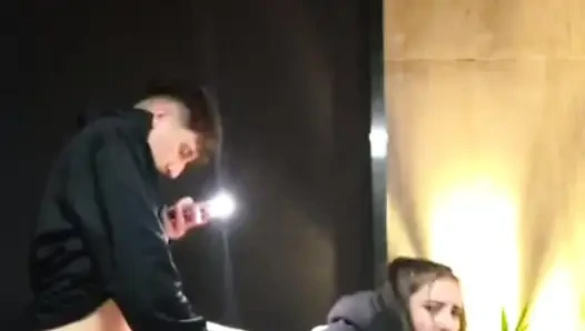 Çığlık atan fahişe amımı telo'da kırdı