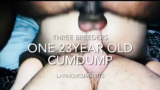 3 yetiştirici ve bir seksi 23 yaşındaki cumdump