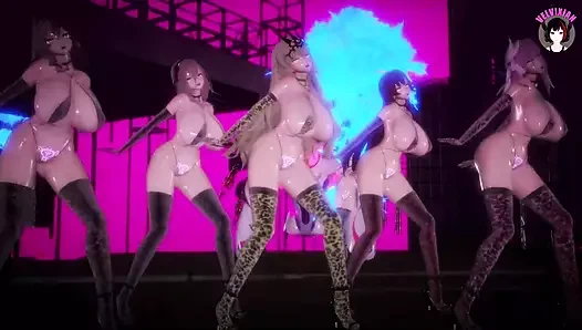 Çökme 3 - büyük göğüslü kahraman (3 boyutlu hentai)