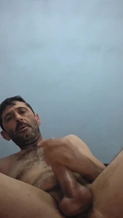 Guy with big cock masturbates | Clip 3