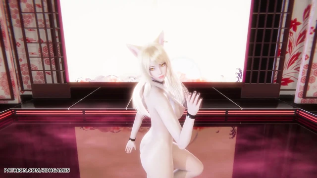 Mmd Gokuraku Jodo Ahri Seksi Striptiz League of Legends Hentai Sansürsüz 4K 60fps