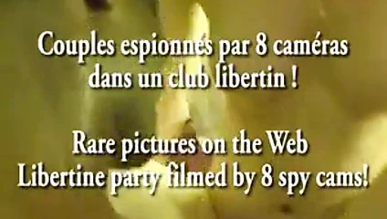 Kamera casusu soiree privee! Fransız gizli kamera345