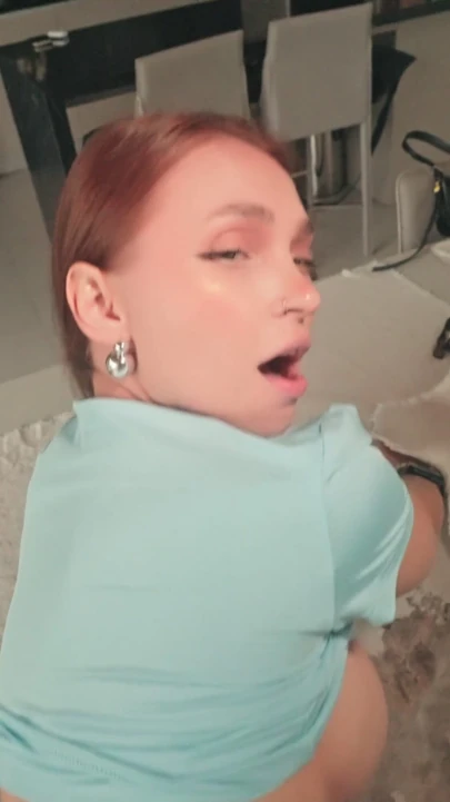 Stepdaughter Dressed Like a Cheap Whore and Came to Fuck Me While Stepmom Was Out | Clip 2