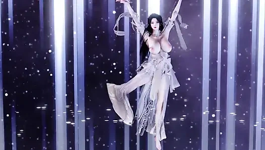 Antik Tarz; Hanfu; Erotik temyiz; Sallanıyor göğüsler; Çıplak Ayaklar