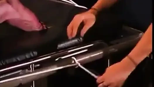 Asian Mistress ties up her slave