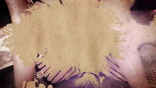 Binme kovboy kız mishin mizusawa kalçalarına deli gibi vuruyor