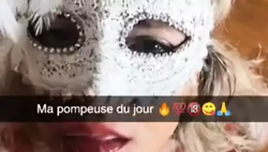 'Ouvre la Bouche Grosse Pute' Bonne Chienne qui Avale