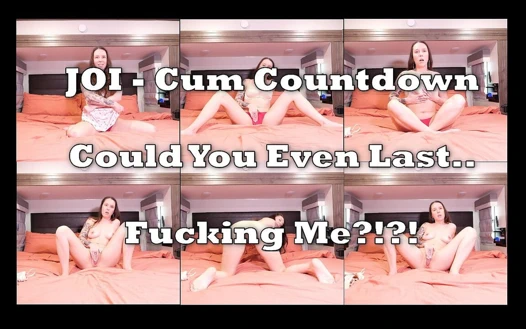 31 Talimatı Boşalma Geri Sayım. Beni en son sikebilir misin?!