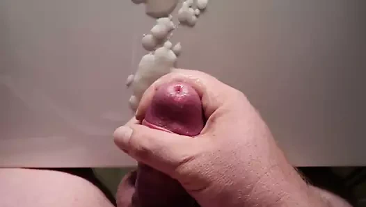 jerking off cum cumshot