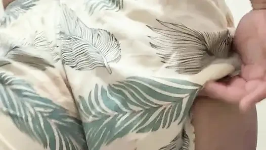 En viral video av en vakker jente som er gravid