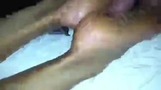 Başka bir şaşırtıcı ayak sikme