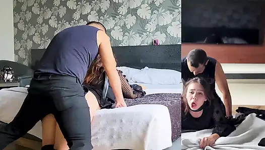 Küçük Orospu Gibi Dövüldükten Sonra Sert Seks (Bölüm 3)