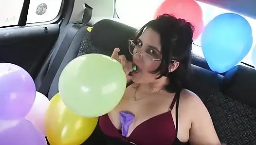 Seksi uber yolcu balonlarınızı patlatıyor - tavşan tezgahbası