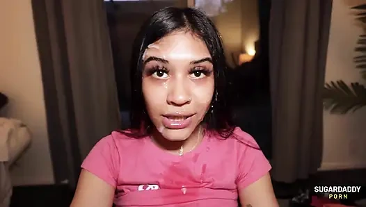 Şeker baba için ıslak sakso. Birkaç dolara ihtiyacım vardı..