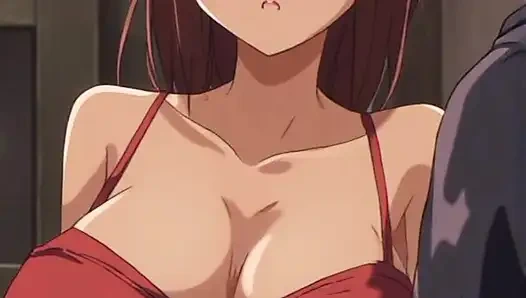 Anime kızıma iyi görünmesini söylüyorum