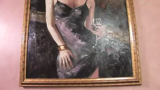 Orta yaşlı seksi kadın Payton Leigh amına boşalan bir yarağı sikiyor